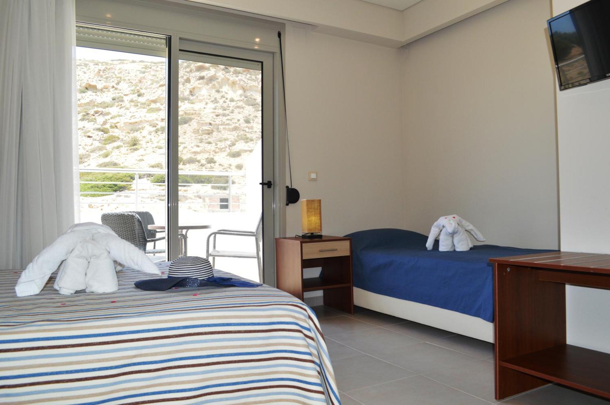 Matala Bay Hotel & Apartments Quarto foto