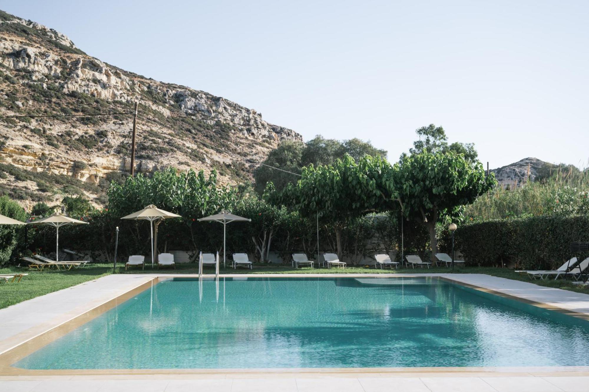 Matala Bay Hotel & Apartments Exterior foto